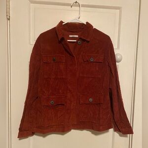 EDC Women's Corduroy Utility Jacket - Rust